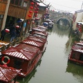 Suzhou boats on the canal